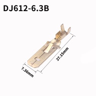 Domestic Auto Connector Pin Auto Parts Terminal DJ612-6.3 B