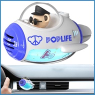 Car Diffuser Air Freshener Car Air Outlet Perfume Diffuser With LED Light Cartoon Submarine Shape Car Perfume magisg
