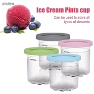 Piqt Ice Cream Pints Cup For Ninja Creamie Ice Cream Maker Cups Reusable Can Store Ice Cream Pints Containers With Sealing EN