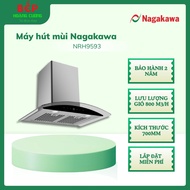 Máy hút mùi kính cong Nagakawa NRH9593 Kích thước 700mm Bảo Hành 2 Năm - CHB