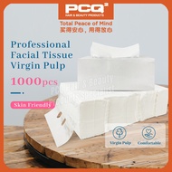 PCQ Professional Facial Tissue Paper Virgin Pulp X 1000pcs/pkt