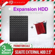 Local stock+2021 Seagate Expansion 2.5 External HDD 1TB 2TB 4TB Portable Hard Drive Disk USB 3.0 HDD 500g for Desktop Laptop Macbook Ps4