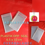 OPP Plastic 6.5 x 10 Thickness 100 sheets - Opp Plastic 6.5x10 cm - Opp Plastic 6.5 x 10 seal - Opp 