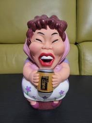 開喜烏龍茶 開喜婆婆 塑膠大隻公仔 26 cm