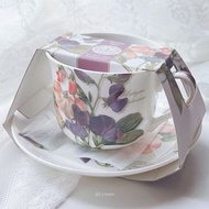 ✤ 英國皇家骨瓷茶具 ⌇ 𝑹𝒐𝒚𝒂𝒍 𝑩𝒐𝒕𝒂𝒏𝒊𝒄 𝑮𝒂𝒓𝒅𝒆𝒏𝒔 𝑲𝒆𝒘  ⚜︎˚⊹ ꒰ 𝐒𝐰𝐞𝐞𝐭 𝐏𝐞𝐚 ꒱  /  英式杯盤組 / 骨瓷杯 /  茶杯