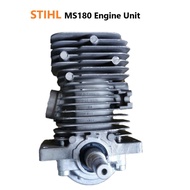 Stihl MS180 Engine Original (Piston 38mm) MS-180 Block Cylinder Piston Crank Shaft Set ORIGINAL STIH