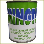 ◮ ♕ ◨ Remington Electrical Varnish Air Dry Electrical Enamel Available in Clear & Red Size 1/4L, 1/