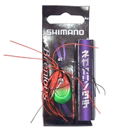 SHIMANO Brenious黑鯛 速扣 ブレニアス ネガカリノタテ 鉛頭鉤 XH-K29T 010 2.9g  2號  1個