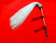Ming Dynasty Mens Clothing Eunuch Costume Buddha Dust Mop Tai Chi Mountain Taoist Ceremony Tradition