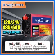 3000W 48/60-220V Solar Power Inverter For Solar System Car Truck Rechargeable Vehicles