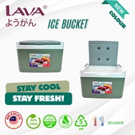 IRUMA x LAVA Kotak Ais Tahan Lasak 10L | Ice Box Camping & Memancing | Peti Ais | Baldi Ais Outdoor 