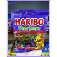 Haribo Happy Grapes Gummy Candy 80g