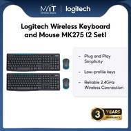 Logitech Wireless Keyboard and Mouse MK275 (2 Set)