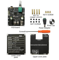 ZK-502MT Bộ khuếch đại mini ZK-502MT Bộ khuếch đại âm thanh nổi Bluetooth Bộ khuếch đại 2x50W Bộ khu
