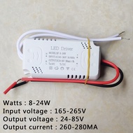LED Driver 300mA Board 8-24W 20-36W 30-50W 36-60W 70W 60-80W LED Power Supply Unit Lighting Transfor