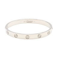 【二手】卡地亞 Love 手鐲，腕圍 15 厘米，18K白K金，女士款，二手 A