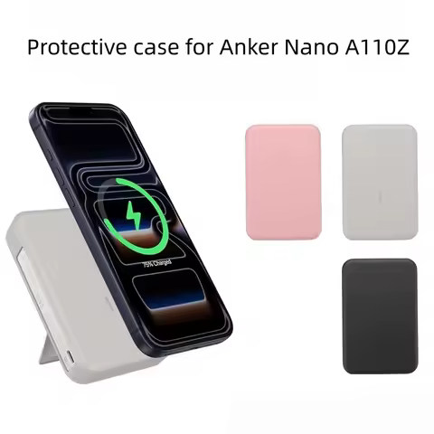 Protective Cover for Anker Nano A110Z Dustproof Shock-resistant and Drop-proof Protective Sleeve Bla