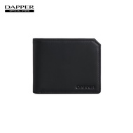 DAPPER กระเป๋าสตางค์ หนังแท้ Nappa Leather Billfold Wallet สีดำ