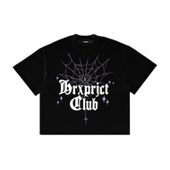 HRX | Boxy Fit Heavyweight 16s T-Shirt ‘WEB SPIDER Oversized Boxy Boxy Shirt Cotton T-Shirt