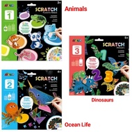 Avenir Scratch Creative Educational Toys Animals Ocean Life or Dinosaurs