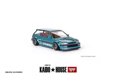 KaidoHouse+MINIGT 1:64 Civic (EF) V1 alloy model 126