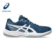 ASICS Kids UPCOURT 6 Grade School Indoor Court Shoes in Mako Blue/White