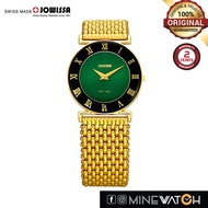 Jowissa 30mm Green Dial Gold Stainless Steel J2.046M