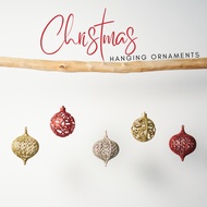Christmas Hanging Baubles Ornaments | Christmas Tree | Christmas Balls | Christmas Hanging Decor