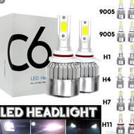 Zein Car Headlight Led Lights 1 Pcs Headlight C6 H1 H4 H7 H11 900