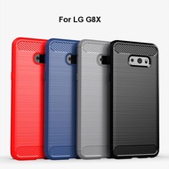 Shockproof Casing for LG Velvet V30 V30S V30S+ V35 V40 V50 V50S V60 G8 G8S G8X ThinQ Q7 Q7+ Q6 Q6+ Q70 Soft Carbon Phone Case