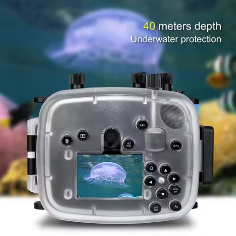 Seafrogs Waterproof Underwater Housing Camera Diving Case 130ft/40m for Fujifilm X-T20 XT20 X-T10 XT