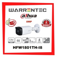 DAHUA 8MP STARLIGHT HDCVI FIXED IR BULLET CAMERA - HFW1801TH-I8
