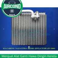 ACK KIA CARENS / NAZA CITRA Tebal 7cm DENSO (OVL)- COOLING COIL  EV-1060 ACK