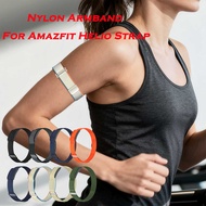 Nylon Loop Arm Strap For Amazfit Helio Strap Smart Watch Outdoor Sports Replacement Accessories Amaz
