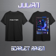 Hero MOBILE LEGEND JULIAN FIGHTER SKIN T-SHIRTS COOL // ML T-SHIRTS // MOBILE LEGEND T-SHIRTS // MLB