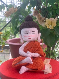 Phật Baddha bằng len