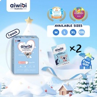 (Free gift) Aiwibi Comfy Dry Premium diaper pants, Breathable Diaper pants, Ultra-thin, Soft diapers