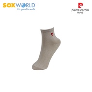 SoxWorld 1 Pc Pierre Cardin Ladies Ankle Socks Muslimah Socks Super Fine Cotton Cooling Sox World 95