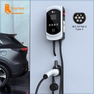 feyree EV Charger type 2 การชาร์จรถยนต์ไฟฟ้า เครื่องชาร์จรถยนต์ไฟฟ้า Wall Charger EV ที่ชาร์จรถไฟฟ้า