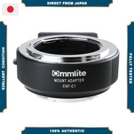 【Excellent】 Commlite Lens Mount Adapter CM-ENF-E1 PRO (Nikon F-Mount Lens to Sony E-Mount Adapter) w