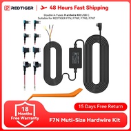 REDTIGER F7N Dash Cam Hardwire Kit USB C Port, Dashboard Camera Car Charger Cable Kit 12V- 24V to 5V