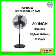 [BORONG] kipas berdiri 20" besar diri inch inci stand fan big khind molek industrial