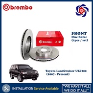 Toyota Land Cruiser UZJ200 Brembo Front Disc Rotor (2pcs / set)