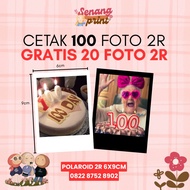 2R PHOTO PRINTING 2R POLAROID PRINTING/ 2R PRINTING/ (100 FREE = 20)