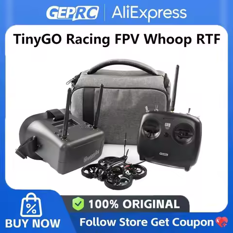 GEPRC TinyGO Racing FPV Whoop RTF For TinyRadio ELRS 2.4G Remote Controller Aircraft Multi-rotor Sui