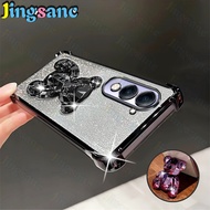 Jingsanc For VIVO Y29t 5G/VIVO Y29s 5G/VIVO Y04 Phone Case Clear Four Corner Anti-fall Flah Glitter