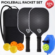 Pickleball Paddles,Fiberglass Surface Pickleball Set with Pickleball Rackets, Pickleball Paddles Set