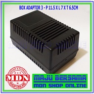 Adapter Box 3 - Plastic Box P11.5 x W7 x H6.5 Cm