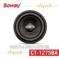 Cometa แท้ 100% CT-1275BA ซับวูฟเฟอร์เบส 12 นิ้ว Bass Subwoofer ดอกซับเบส ซับเบสเสียงแน่น ดอกซับวูฟเ