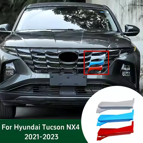 For Hyundai Tucson NX4 2021 2022 2023 Hybrid N Line Car Front Grille Trim Cover Accessories